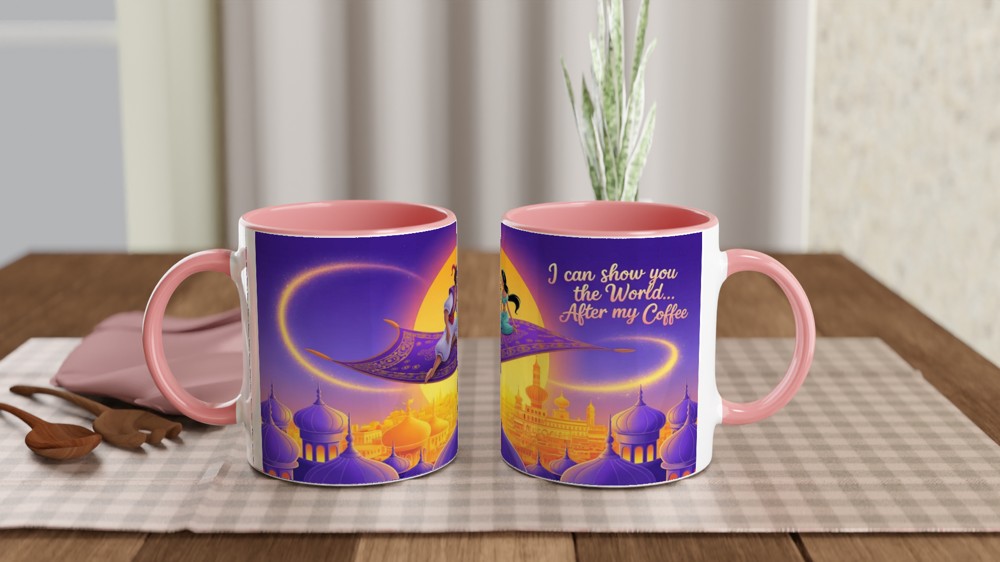 Magic Carpet Coffee Quote Mug — view 6
