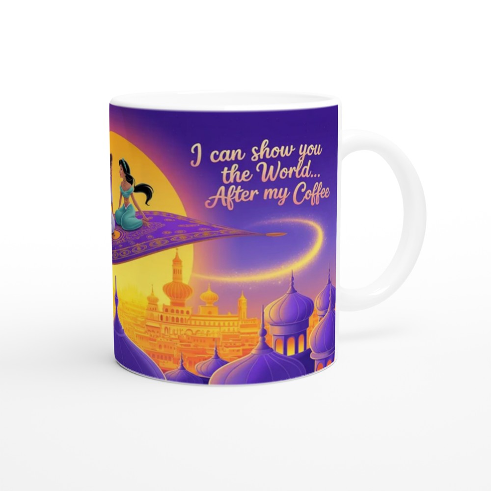 Magic Carpet Coffee Quote Mug — view 12