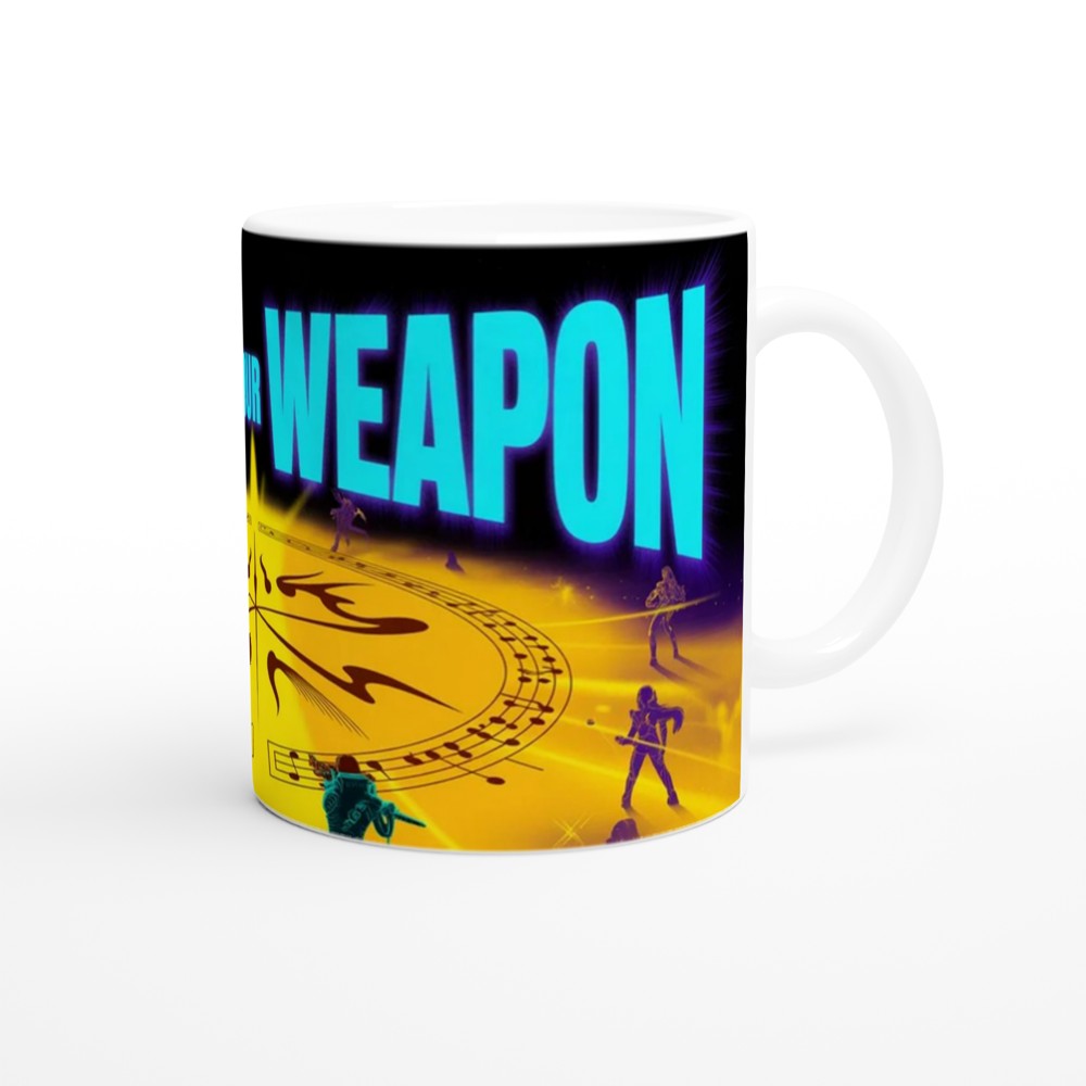 K-Pop Mug | Music Is Our Weapon Demon Hunter | Futuristic Music Lover Gift | Birthday Present for Best Friend — view 12
