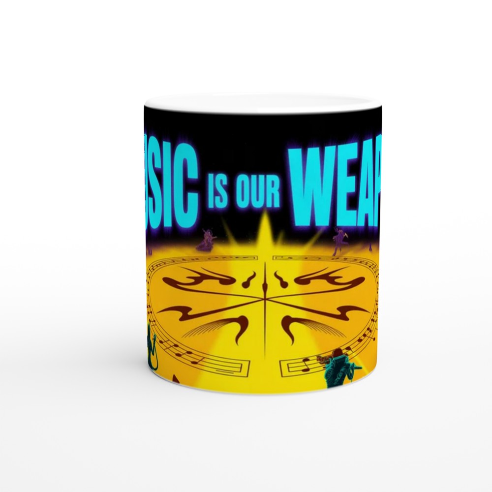 K-Pop Mug | Music Is Our Weapon Demon Hunter | Futuristic Music Lover Gift | Birthday Present for Best Friend — view 11