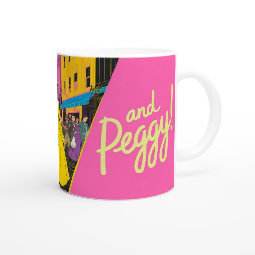 And Peggy - Schuyler Sisters Colonial Era Illustration Mug — view 12