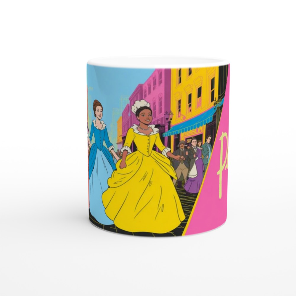 And Peggy - Schuyler Sisters Colonial Era Illustration Mug — view 11