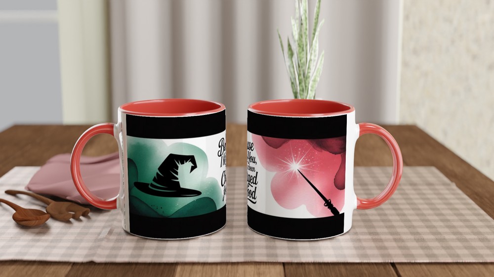 Wicked Mug | 'Because I Knew You' Quote | Musical Theatre Gift | Best Friend Present — view 7