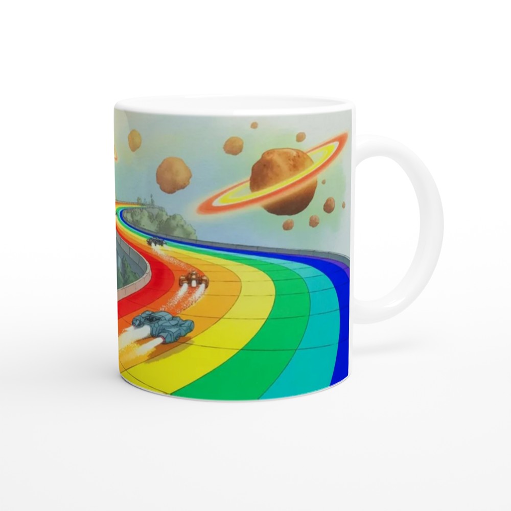 Rainbow Road Champion Space Racing Mug — view 12
