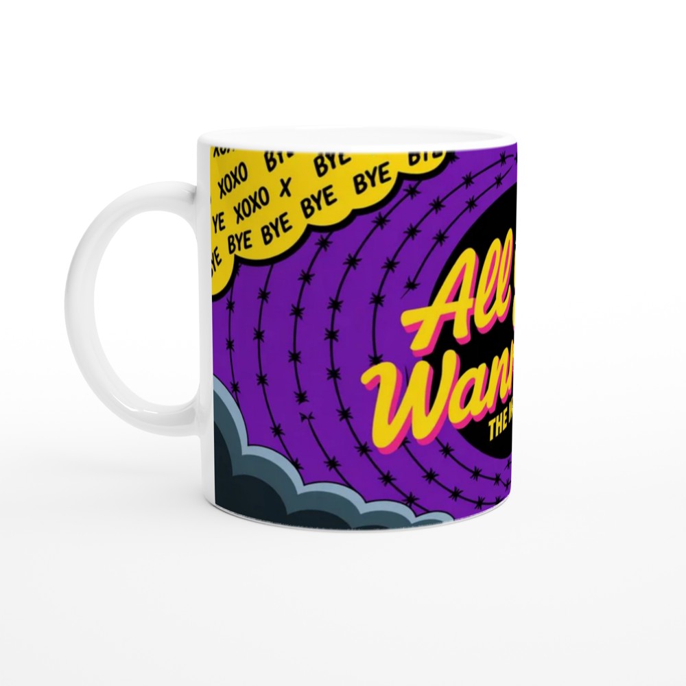 All You Wanna Do The Musical Retro Design Mug — view 10