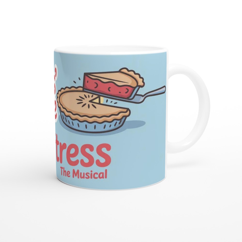 Waitress Musical Mug | What's Inside Pie Design | Theatre Lover Gift | Musical Theatre Present for Her — view 12