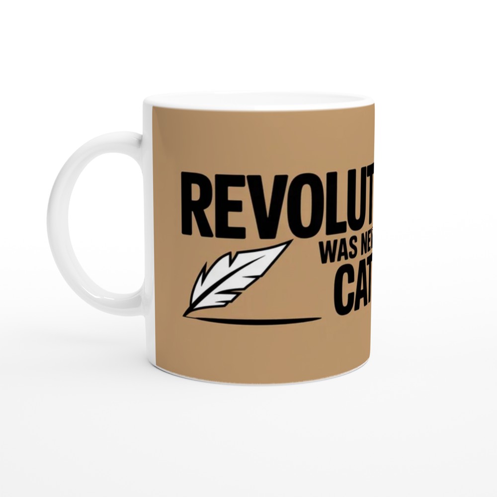 Hamilton Mug | Revolution Was Never This Catchy Quote | Musical Theatre Gift | West End Theatre Lover Present — view 10
