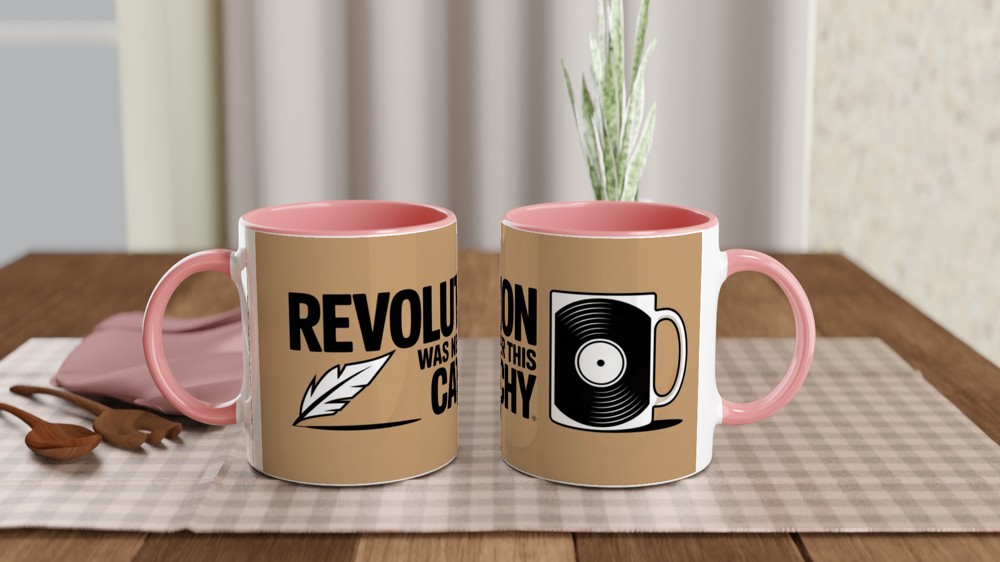 Hamilton Mug | Revolution Was Never This Catchy Quote | Musical Theatre Gift | West End Theatre Lover Present — view 6