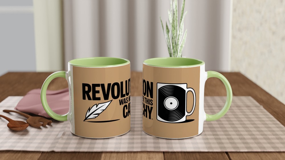 Hamilton Mug | Revolution Was Never This Catchy Quote | Musical Theatre Gift | West End Theatre Lover Present — view 5