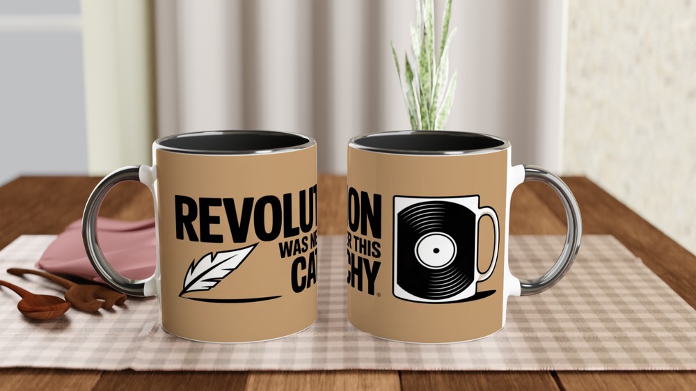 Hamilton Mug | Revolution Was Never This Catchy Quote | Musical Theatre Gift | West End Theatre Lover Present — view 9