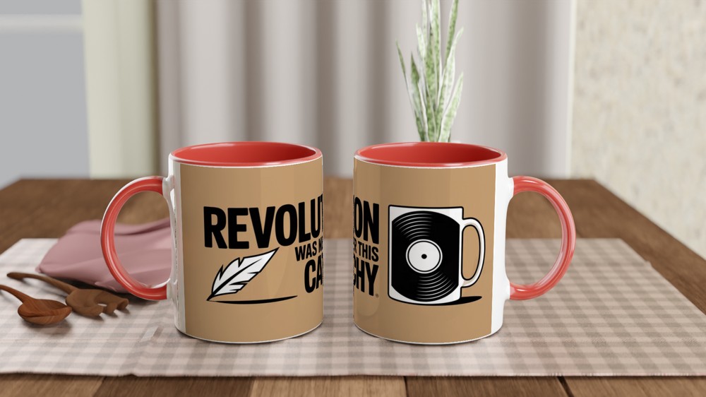 Hamilton Mug | Revolution Was Never This Catchy Quote | Musical Theatre Gift | West End Theatre Lover Present — view 7