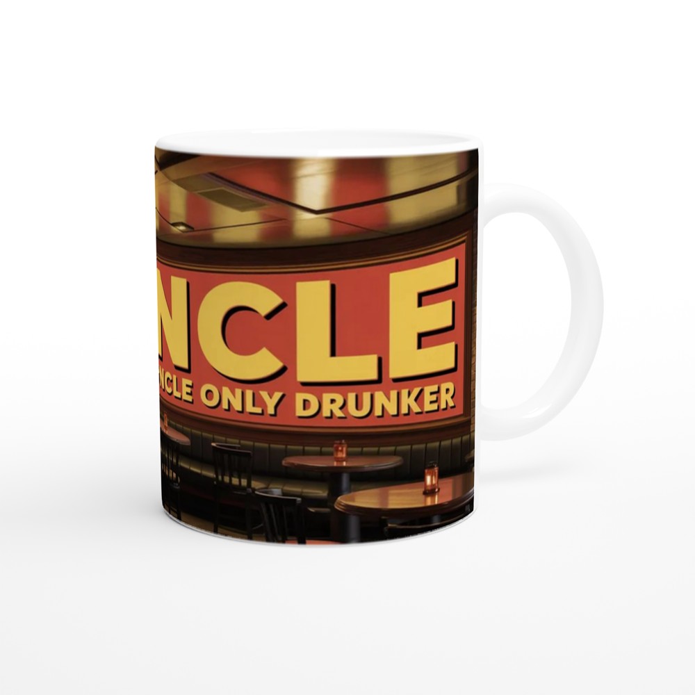 Drunkle Mug | Funny Uncle Gift | Pub Theme Beer Drinker Present | Uncle Birthday Christmas Gift for Him — view 12