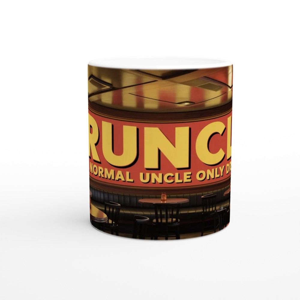 Drunkle Mug | Funny Uncle Gift | Pub Theme Beer Drinker Present | Uncle Birthday Christmas Gift for Him — view 11