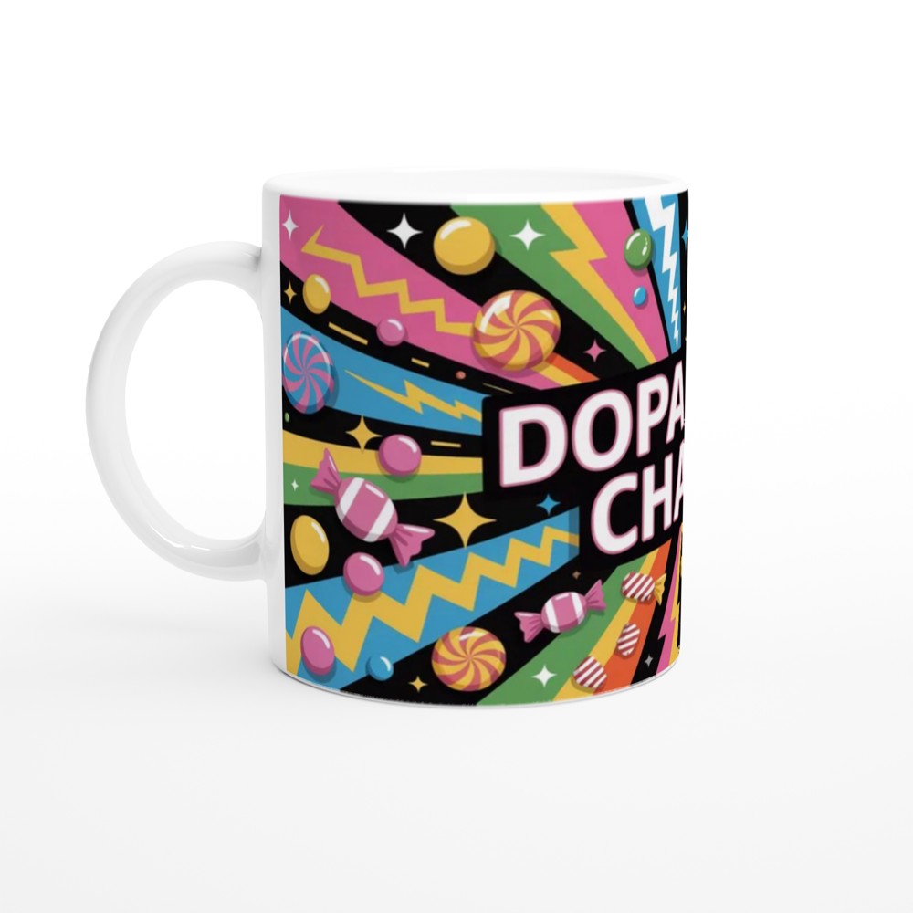 Dopamine Chaser Pop Art Candy Explosion Mug — view 10