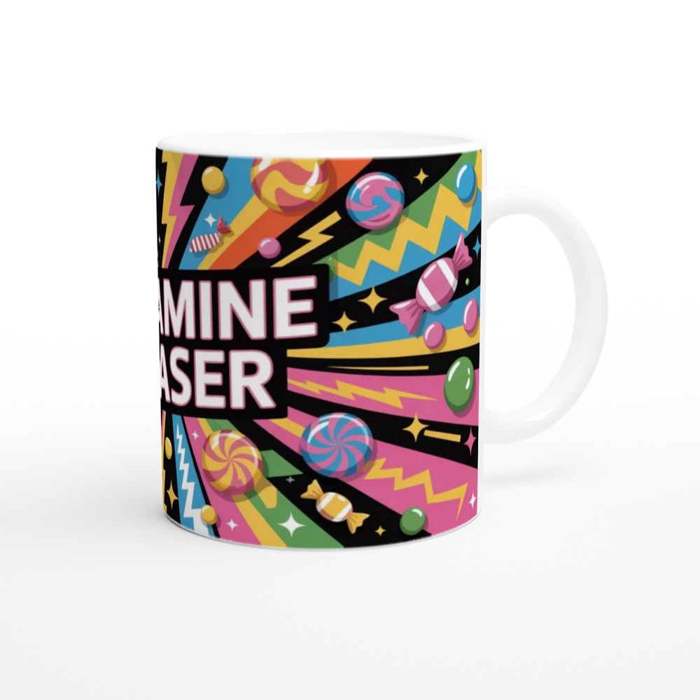 Dopamine Chaser Pop Art Candy Explosion Mug — view 12