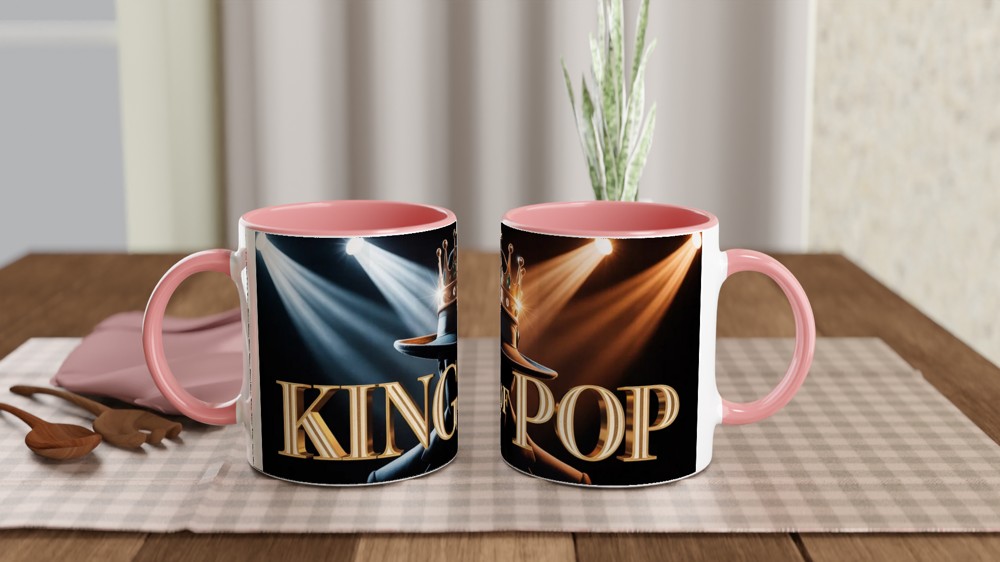 MJ the Musical Mug | Legacy Finale Fedora and Crown Design | Musical Theatre Gift | Present for Theatre Lovers — view 6