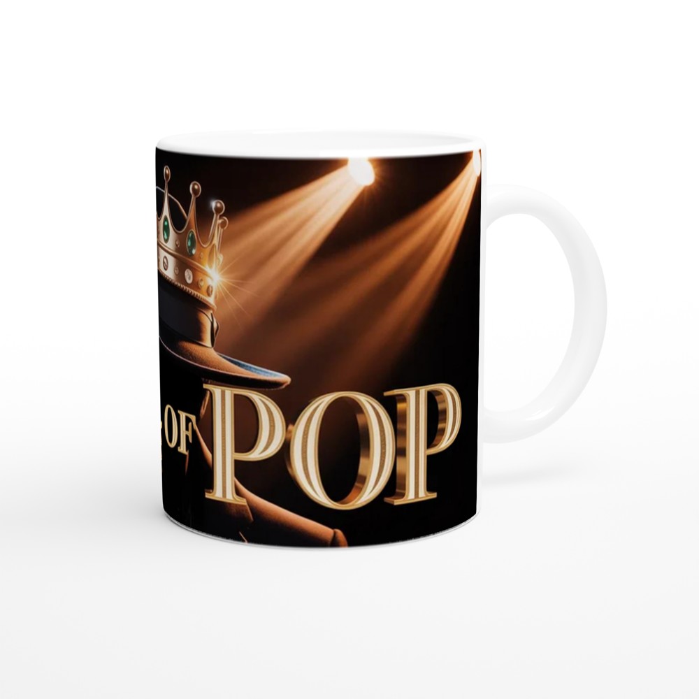 MJ the Musical Mug | Legacy Finale Fedora and Crown Design | Musical Theatre Gift | Present for Theatre Lovers — view 12