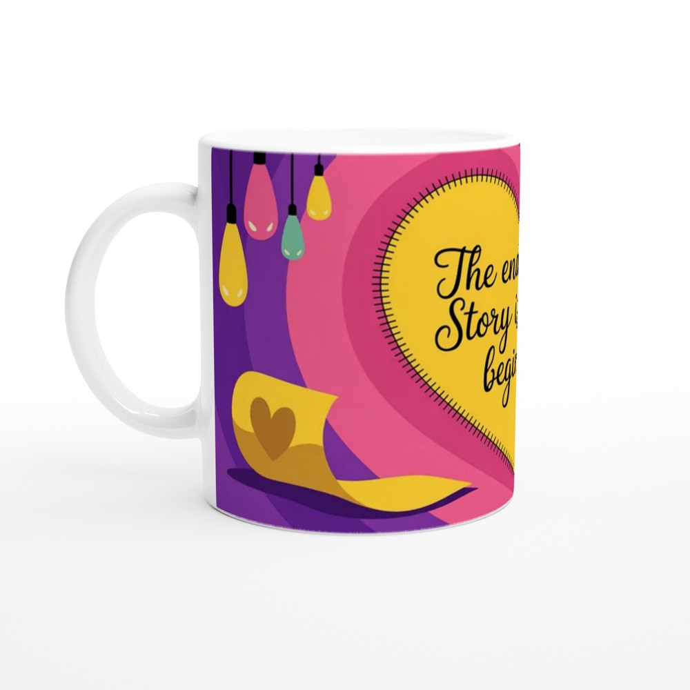 & Juliet Mug | The End of the Story Quote | Musical Theatre Gift | Graduation and New Job Present for Her — view 10