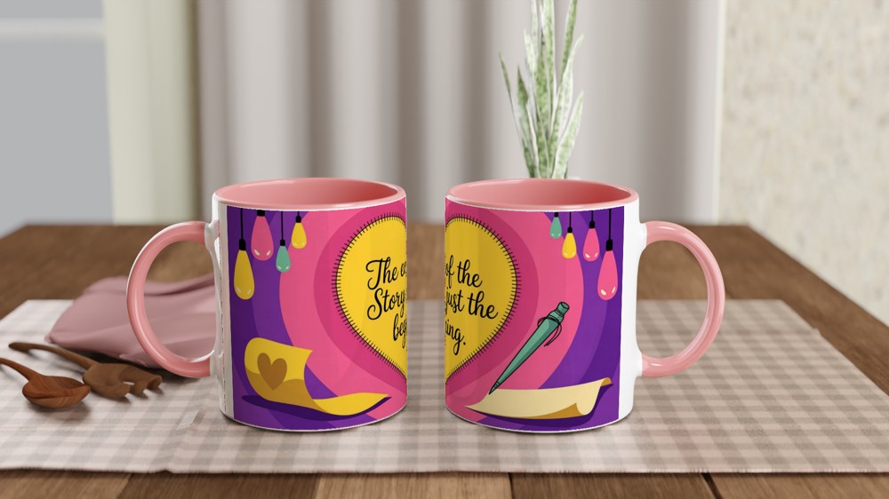 & Juliet Mug | The End of the Story Quote | Musical Theatre Gift | Graduation and New Job Present for Her — view 6