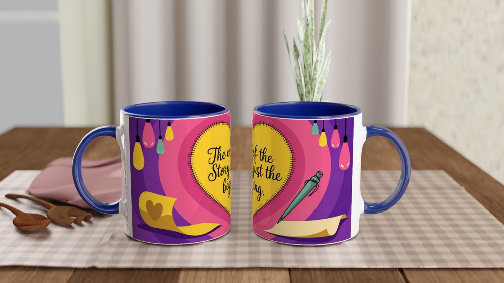 & Juliet Mug | The End of the Story Quote | Musical Theatre Gift | Graduation and New Job Present for Her — view 4