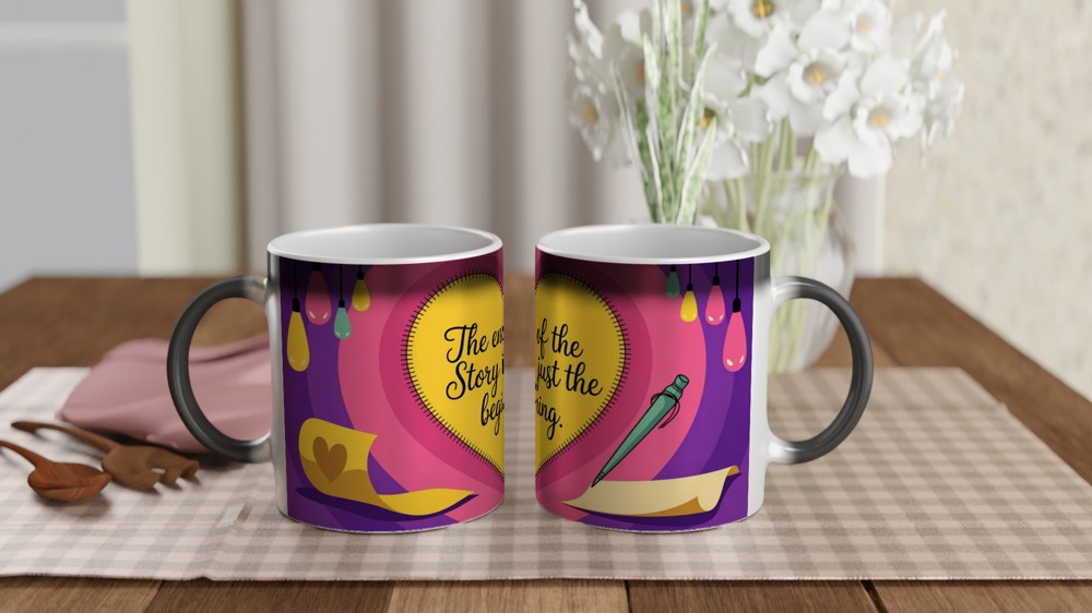 & Juliet Mug | The End of the Story Quote | Musical Theatre Gift | Graduation and New Job Present for Her — view 3