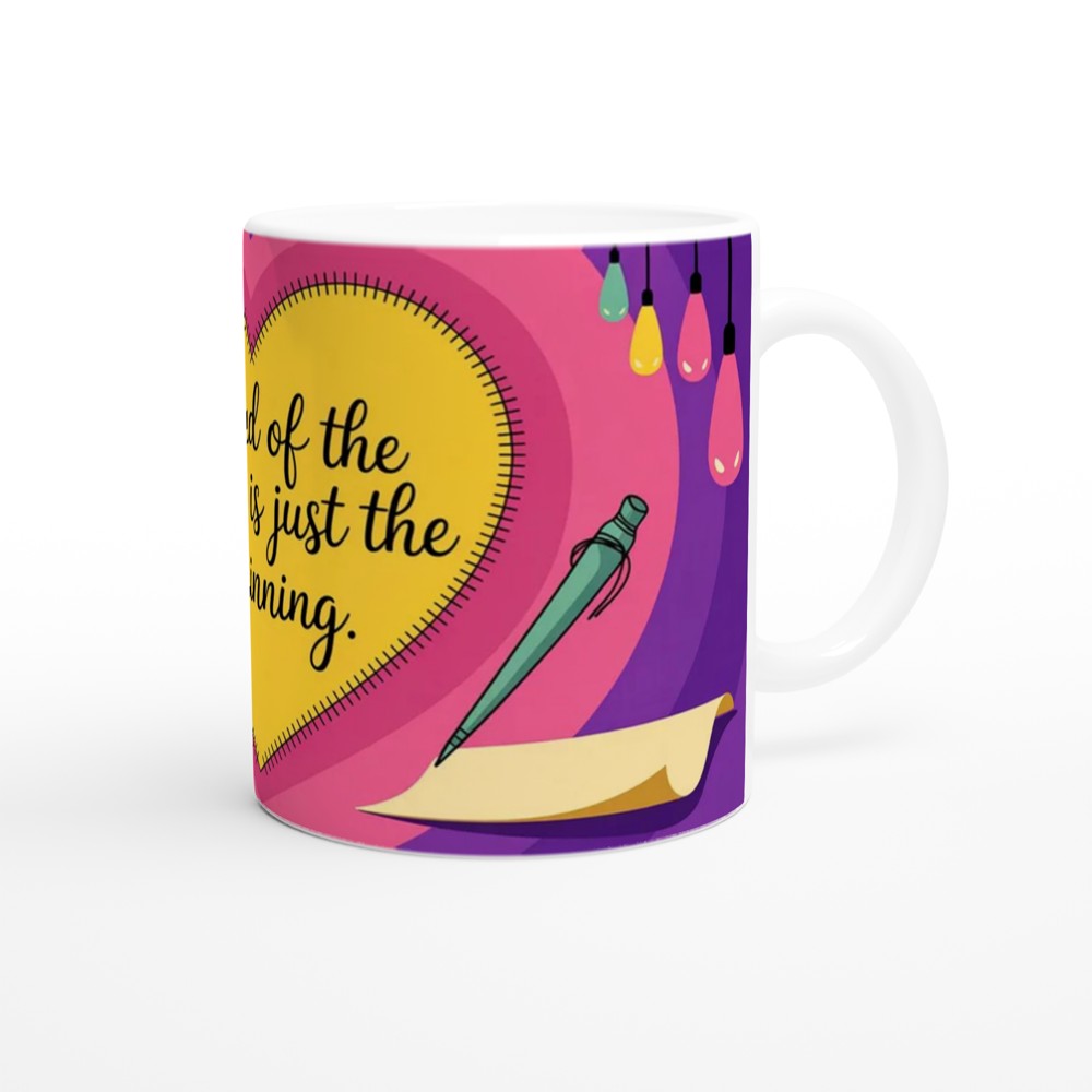 & Juliet Mug | The End of the Story Quote | Musical Theatre Gift | Graduation and New Job Present for Her — view 12