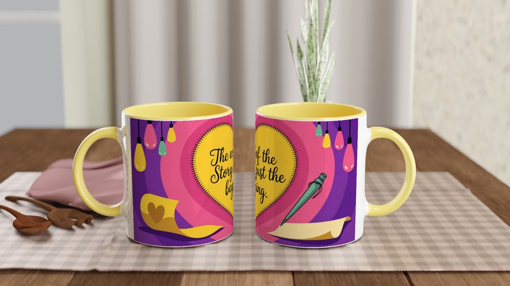 & Juliet Mug | The End of the Story Quote | Musical Theatre Gift | Graduation and New Job Present for Her — view 8