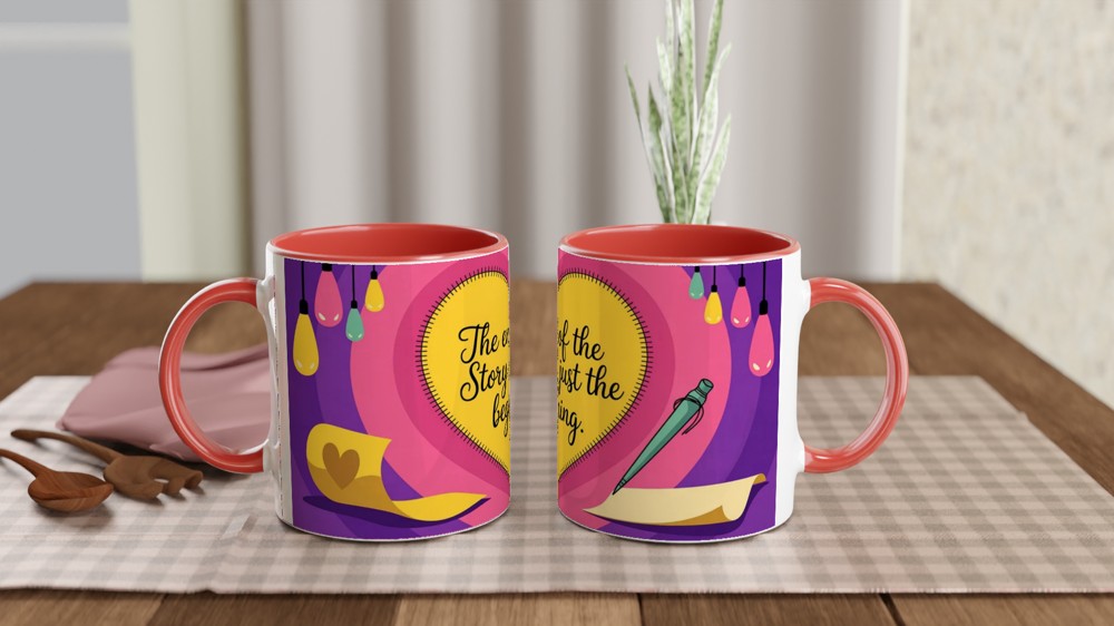 & Juliet Mug | The End of the Story Quote | Musical Theatre Gift | Graduation and New Job Present for Her — view 7