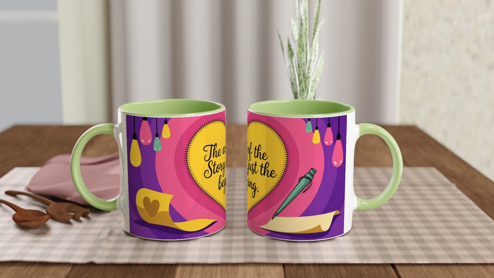 & Juliet Mug | The End of the Story Quote | Musical Theatre Gift | Graduation and New Job Present for Her — view 5