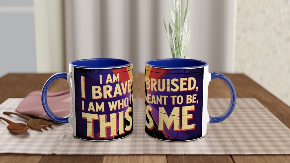 This Is Me Inspirational Quote Mug — view 4