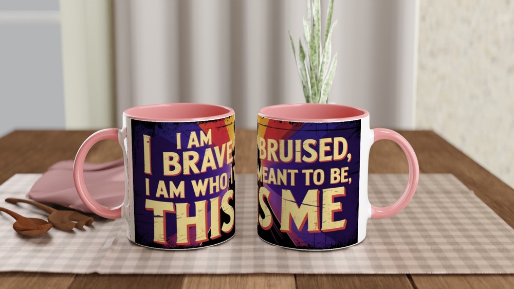 This Is Me Inspirational Quote Mug — view 6
