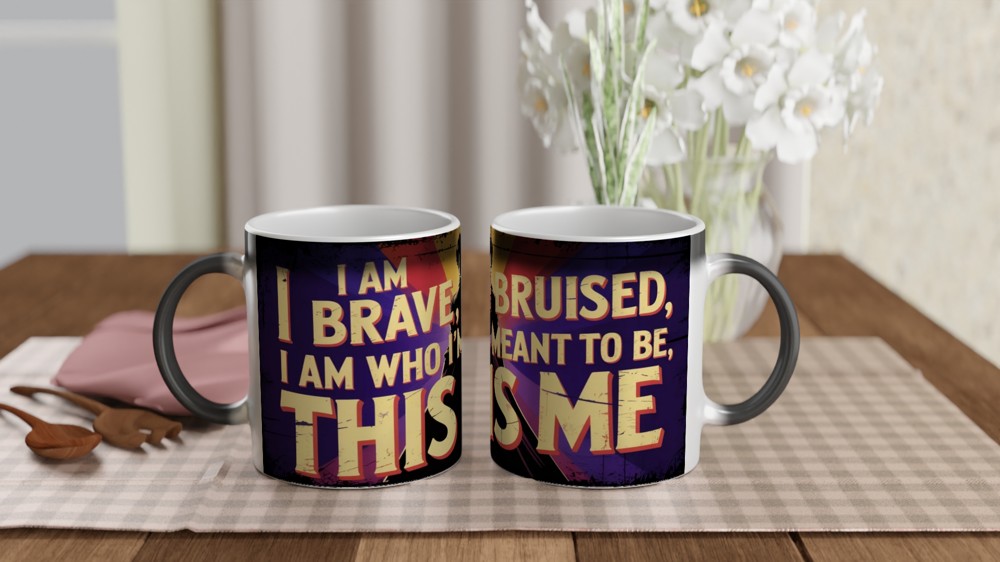 This Is Me Inspirational Quote Mug — view 3