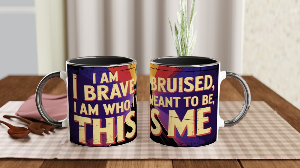 This Is Me Inspirational Quote Mug — view 9