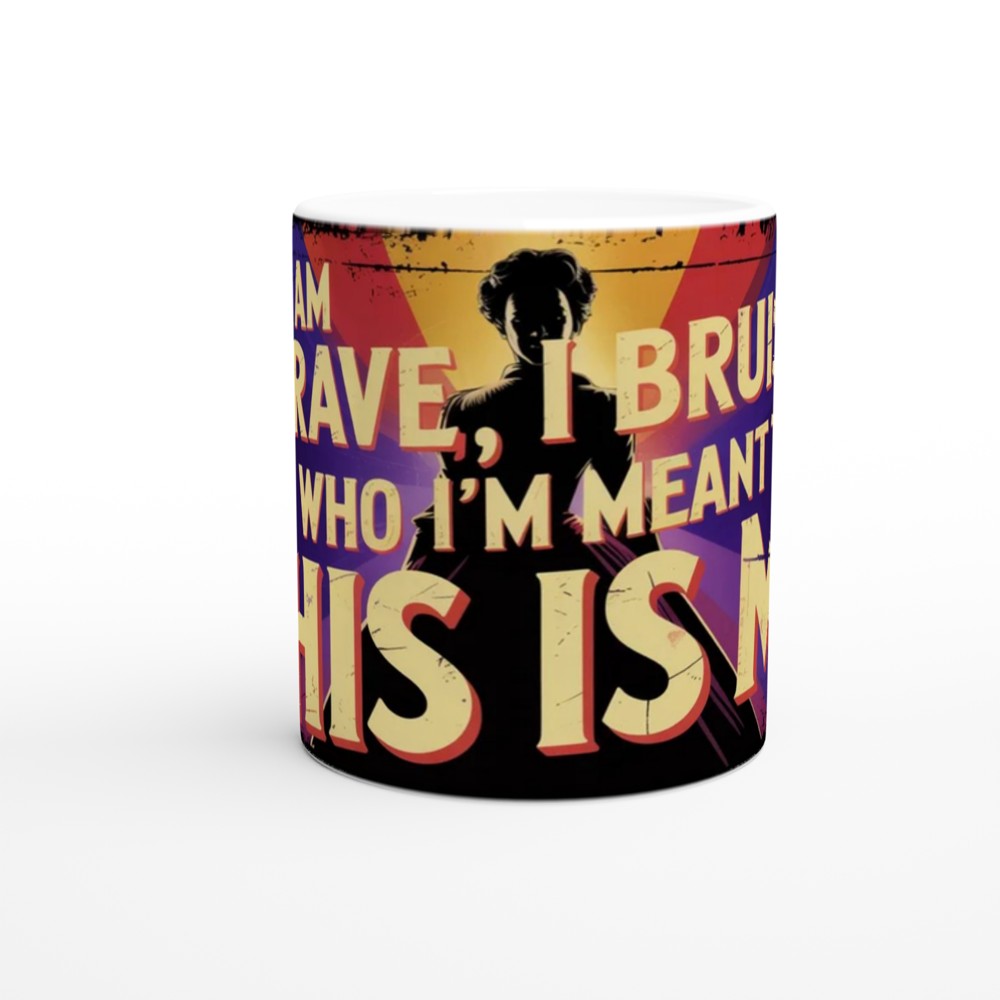This Is Me Inspirational Quote Mug — view 11