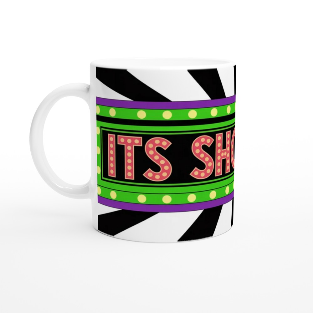 It's Showtime Retro Marquee Sign Mug — view 10