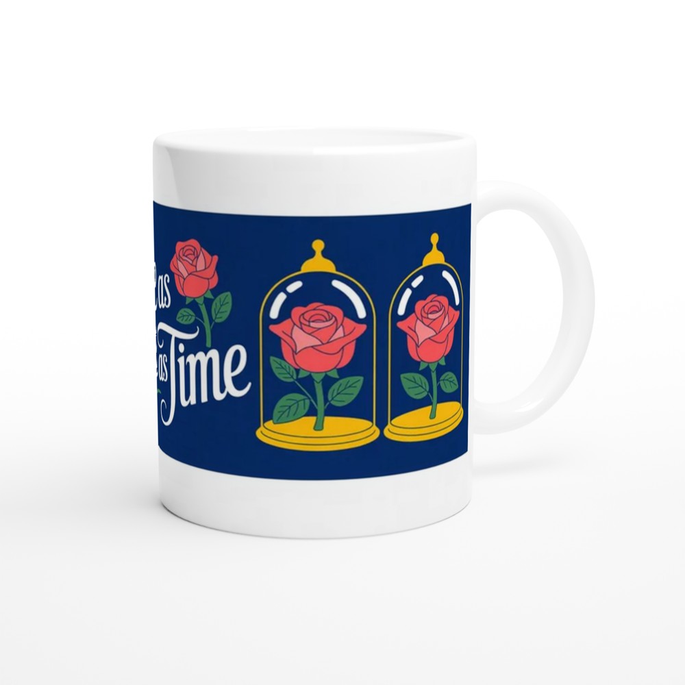 Beauty and the Beast Mug | Tale As Old As Time Quote | Musical Theatre Gift | Romantic Anniversary Present for Her — view 12