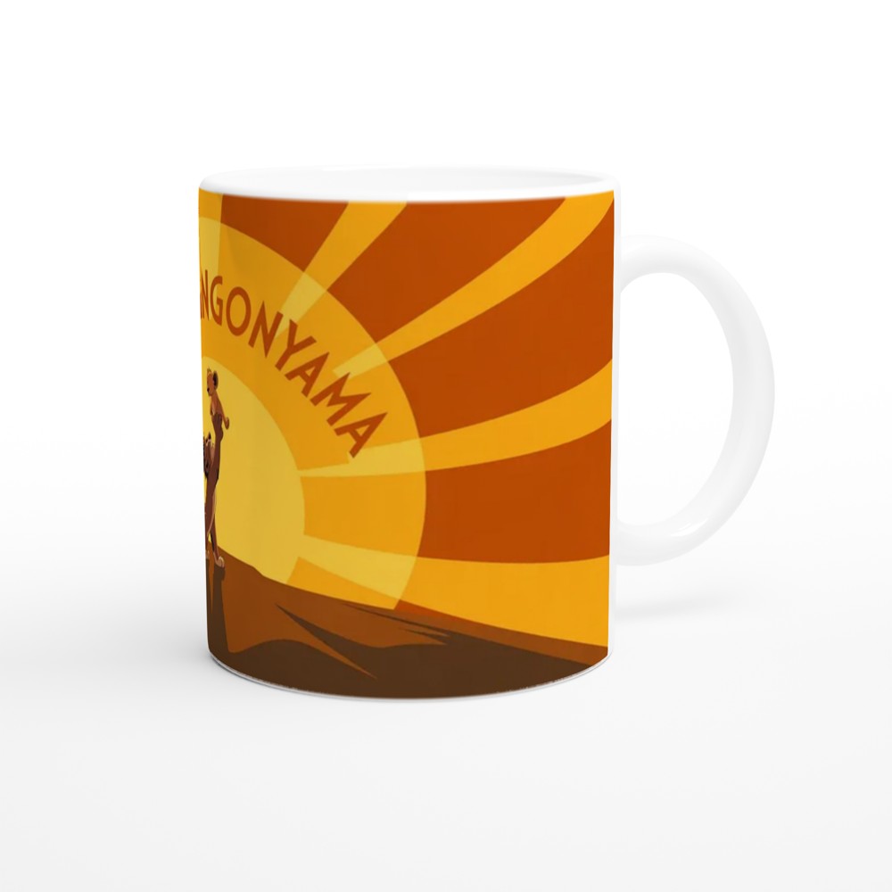 Lion King Mug | 'Nants' Ingonyama' Quote | Musical Theatre Gift | West End Theatre Lover Present — view 12