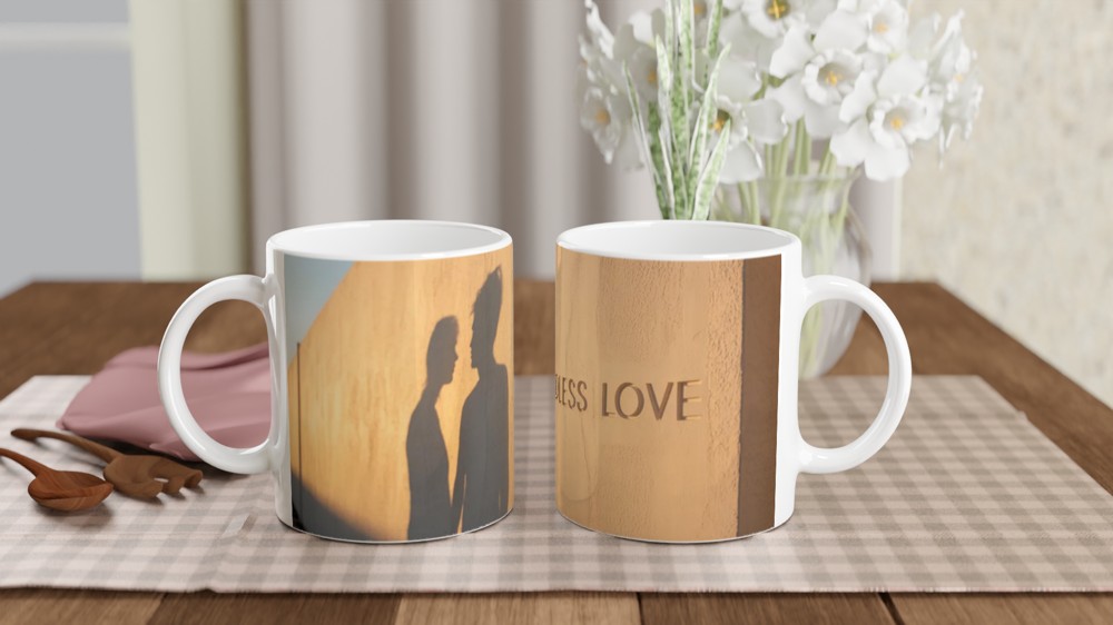 Endless Love Couple Shadows Romantic Mug