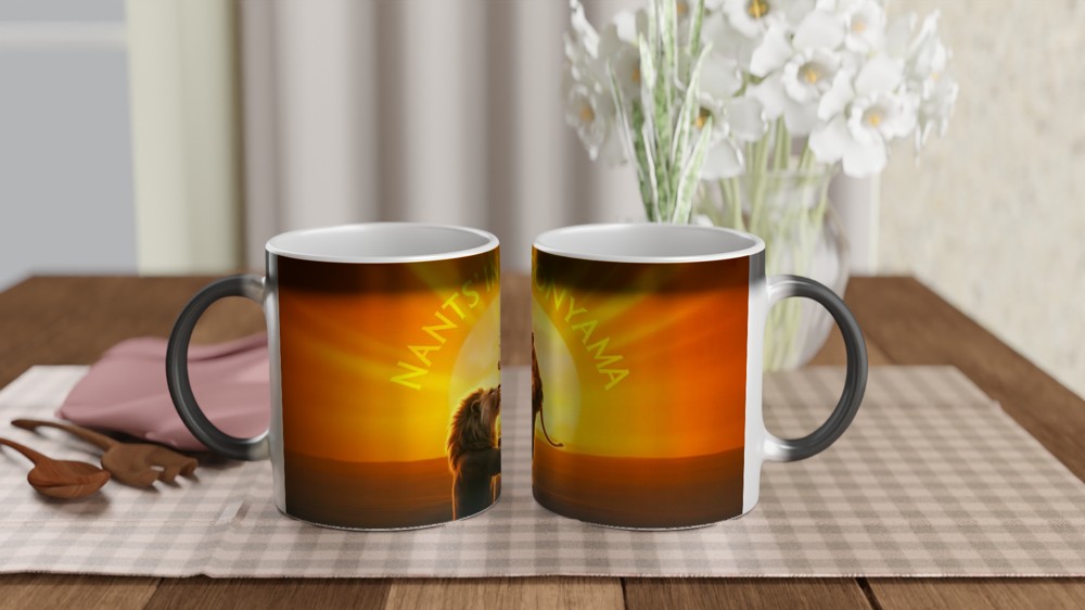 Nants' Ingonyama Lion King Sunrise Mug — view 3