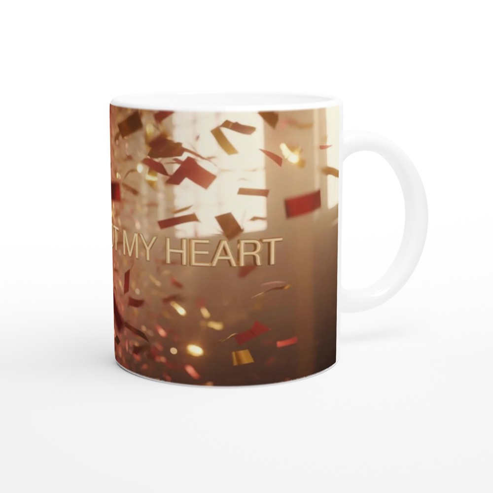 You've Got My Heart Confetti Celebration Mug — view 12