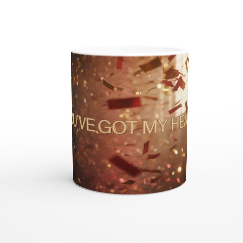 You've Got My Heart Confetti Celebration Mug — view 11