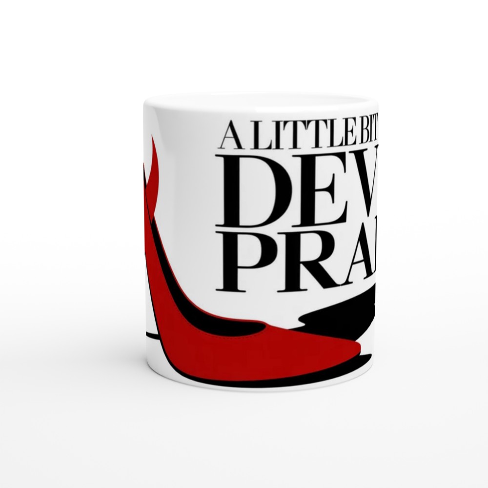 A Little Bit Devil Prada Red Stiletto Mug — view 11