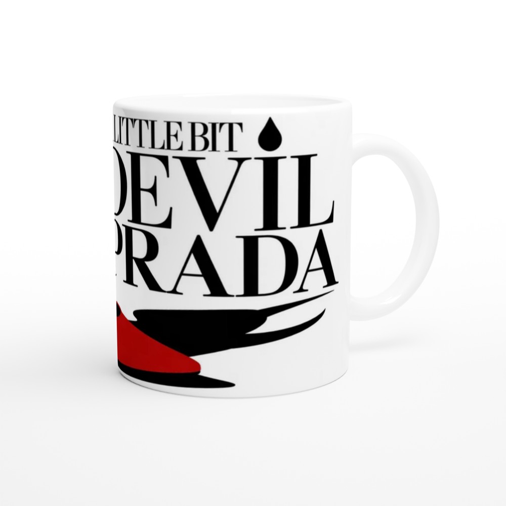 A Little Bit Devil Prada Red Stiletto Mug — view 12