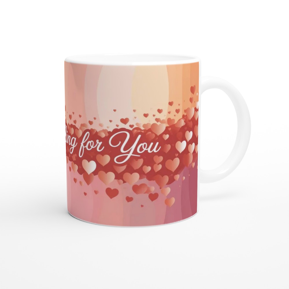 Still Falling for You Romantic Hearts Mug — view 12