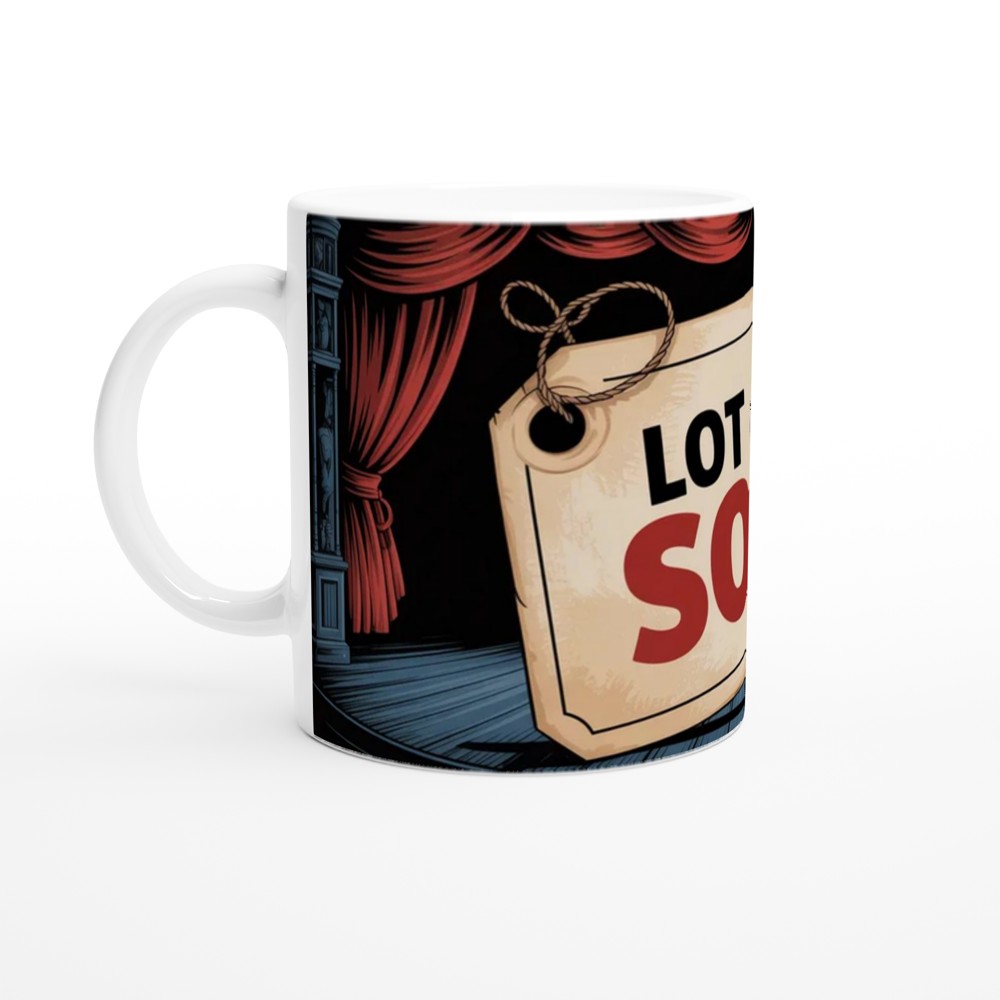 Phantom of the Opera Mug | Auction Scene Lot 666 | Musical Theatre Gift | West End Theatre Lover Present — view 10
