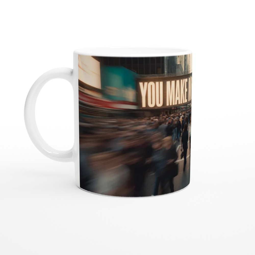 You Make My Heart Skip - Romantic Couple Mug — view 10