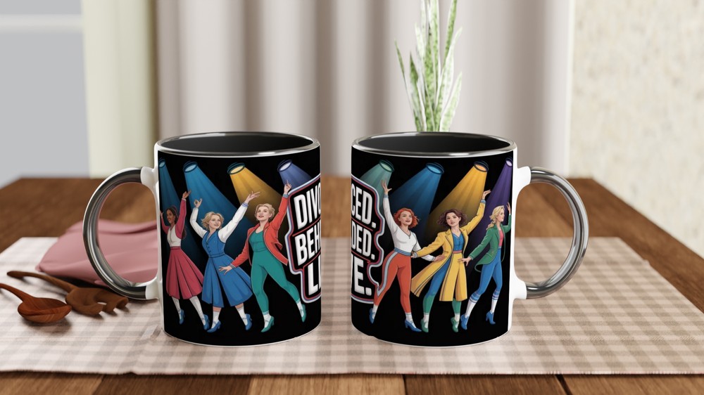Divorced Beheaded Live - Six Queens Musical Theatre Mug — view 9