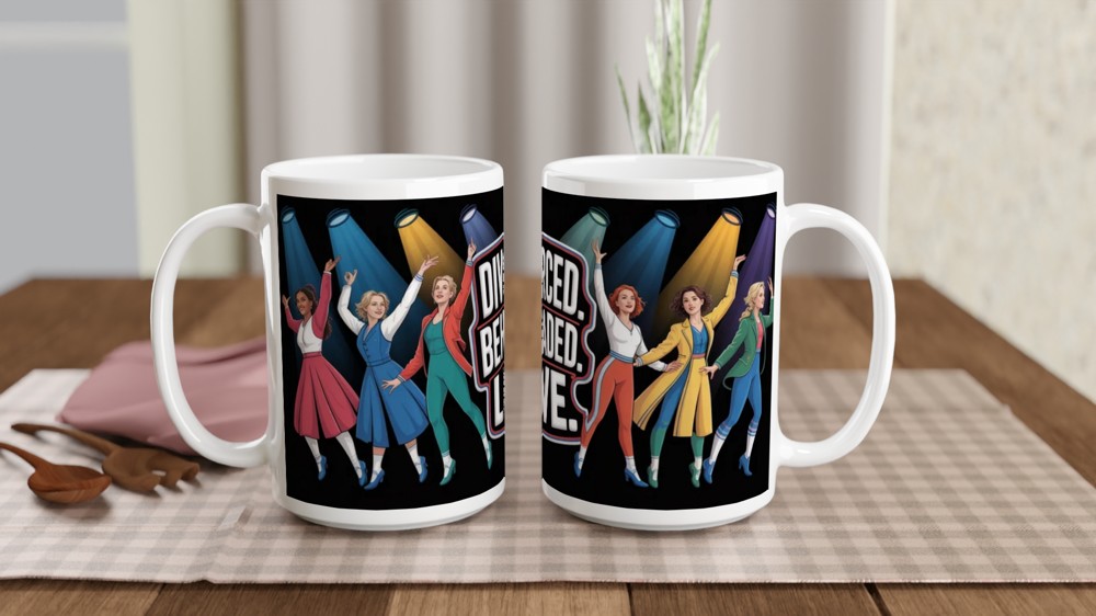 Divorced Beheaded Live - Six Queens Musical Theatre Mug — view 2