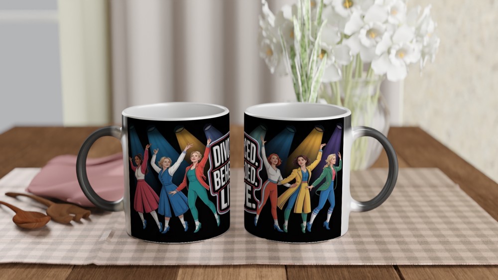 Divorced Beheaded Live - Six Queens Musical Theatre Mug — view 3