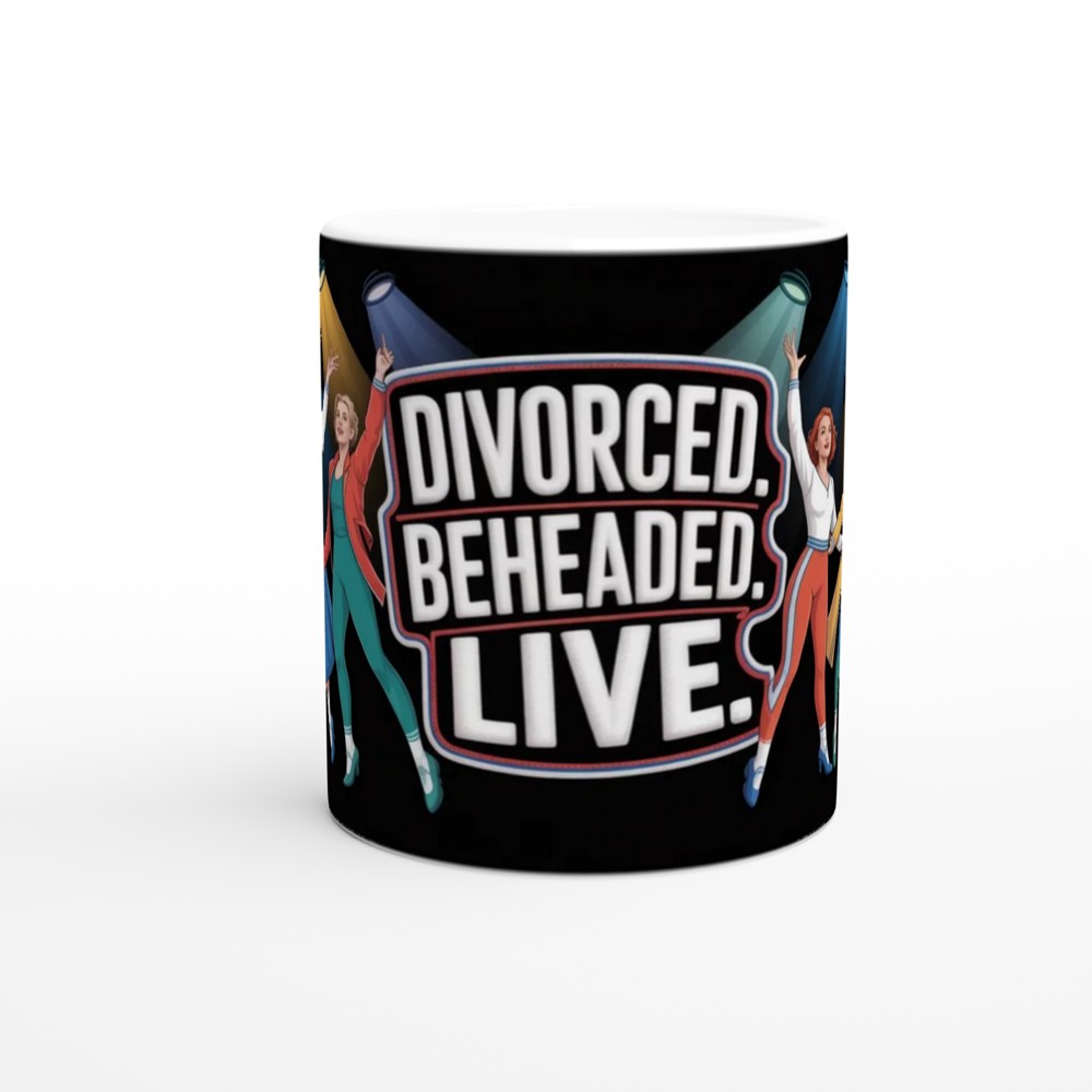 Divorced Beheaded Live - Six Queens Musical Theatre Mug — view 11